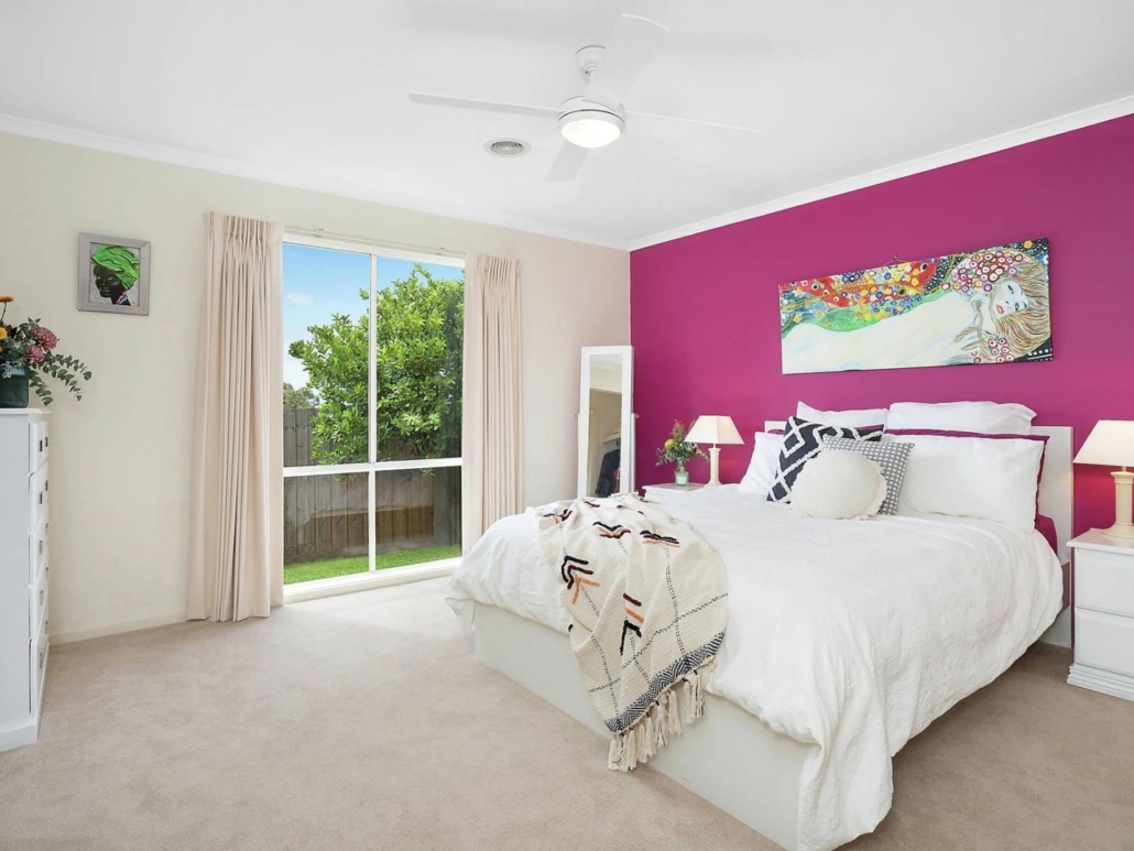 SIL house in Waurn Ponds showing one of the bedroom