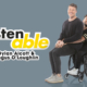 Dylan Alcott and Angus O'Loughlin introducing their podcast