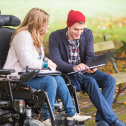 Support Coordinator with an NDIS participant in Geelong
